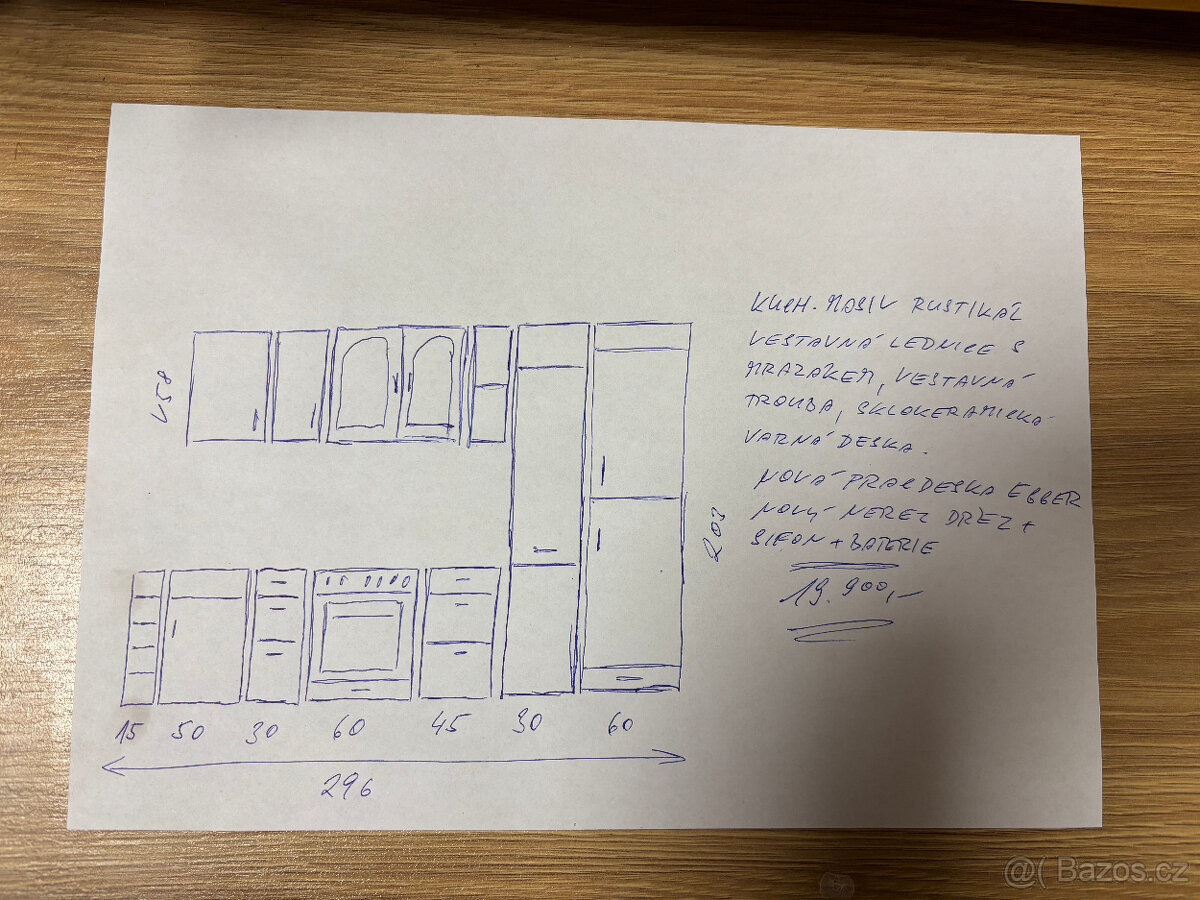 Kuchyň masiv se spotřebiči - 10