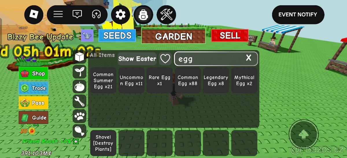 Grow A Garden Účet - 10