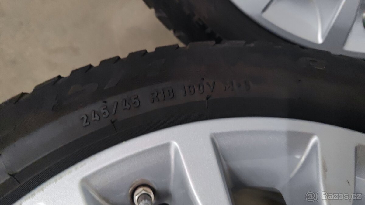 Alu kola BMW 5x112 18" R18 zima 245/45/18 Pirelli - 10