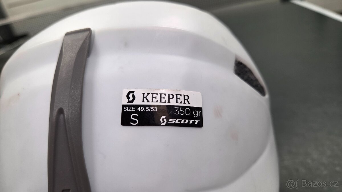 Dětské lyže 90 cm, lyžáky, helma, brýle - 10