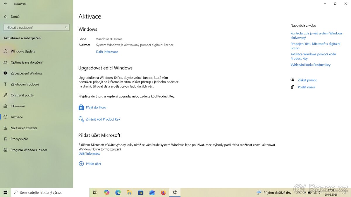 HERNÍ NOTEBOOK | Acer Nitro 5 | i7 + 16GB RAM | GTX 1050 Ti - 10