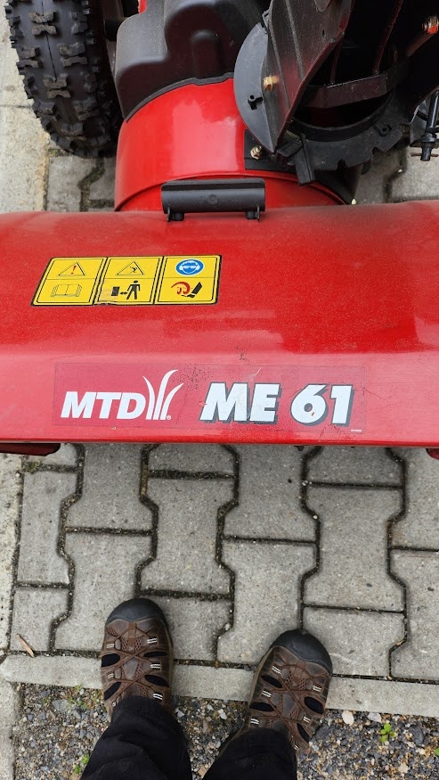 MTD ME61 sněhová fréza - 10