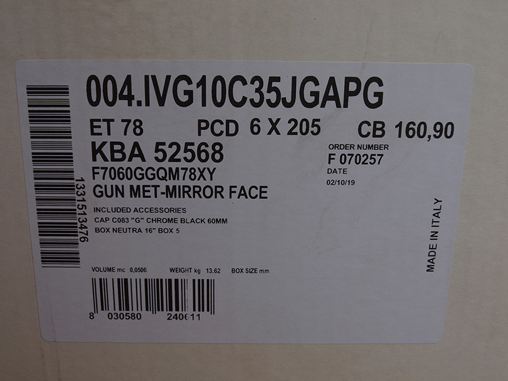 16" Alu kola = 6x205 = MAK – IVECO CONCORDE MORELLO - 10