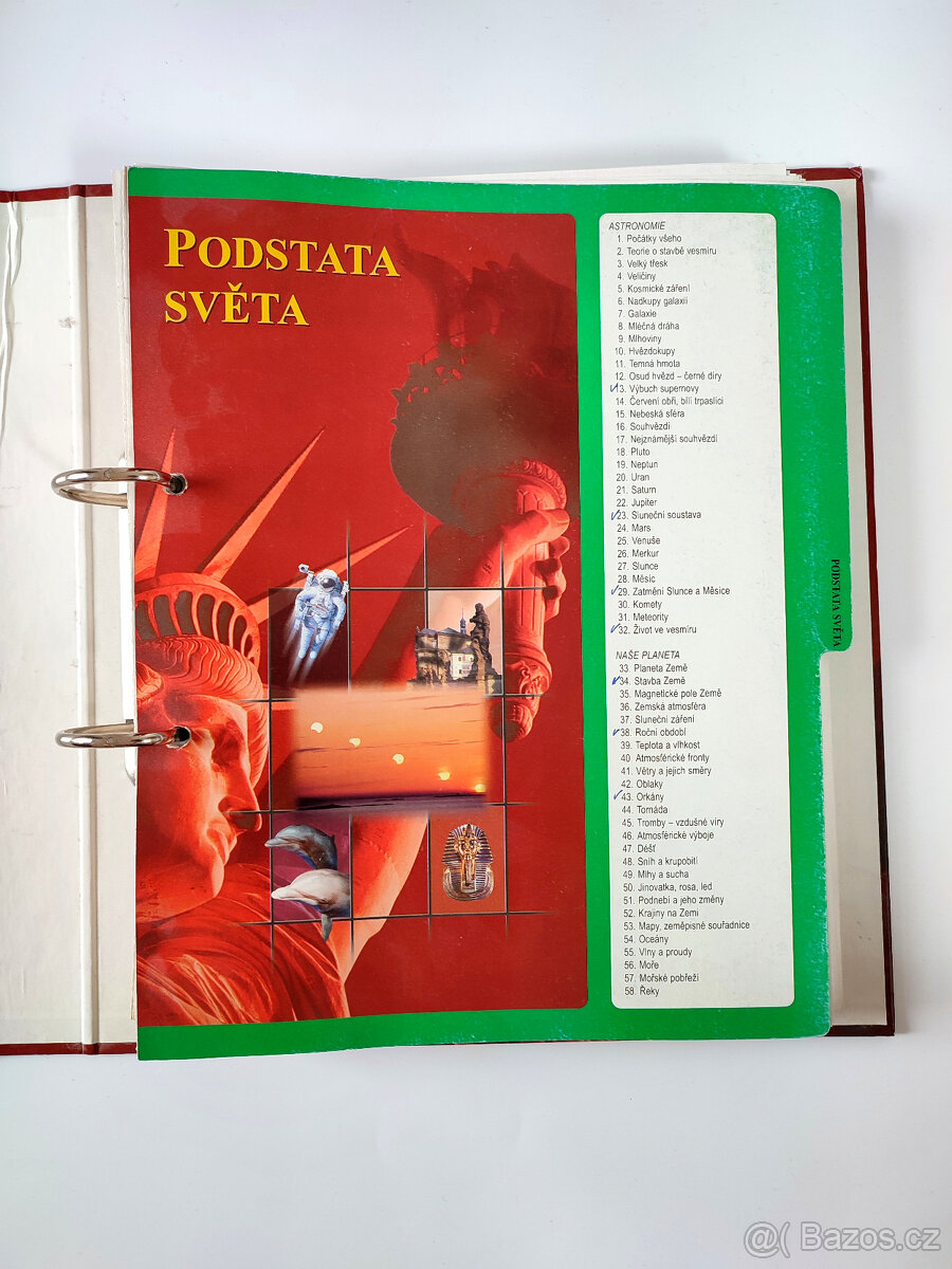 Šanony sběratelské Planeta Zemeě - 8 kusů - 10