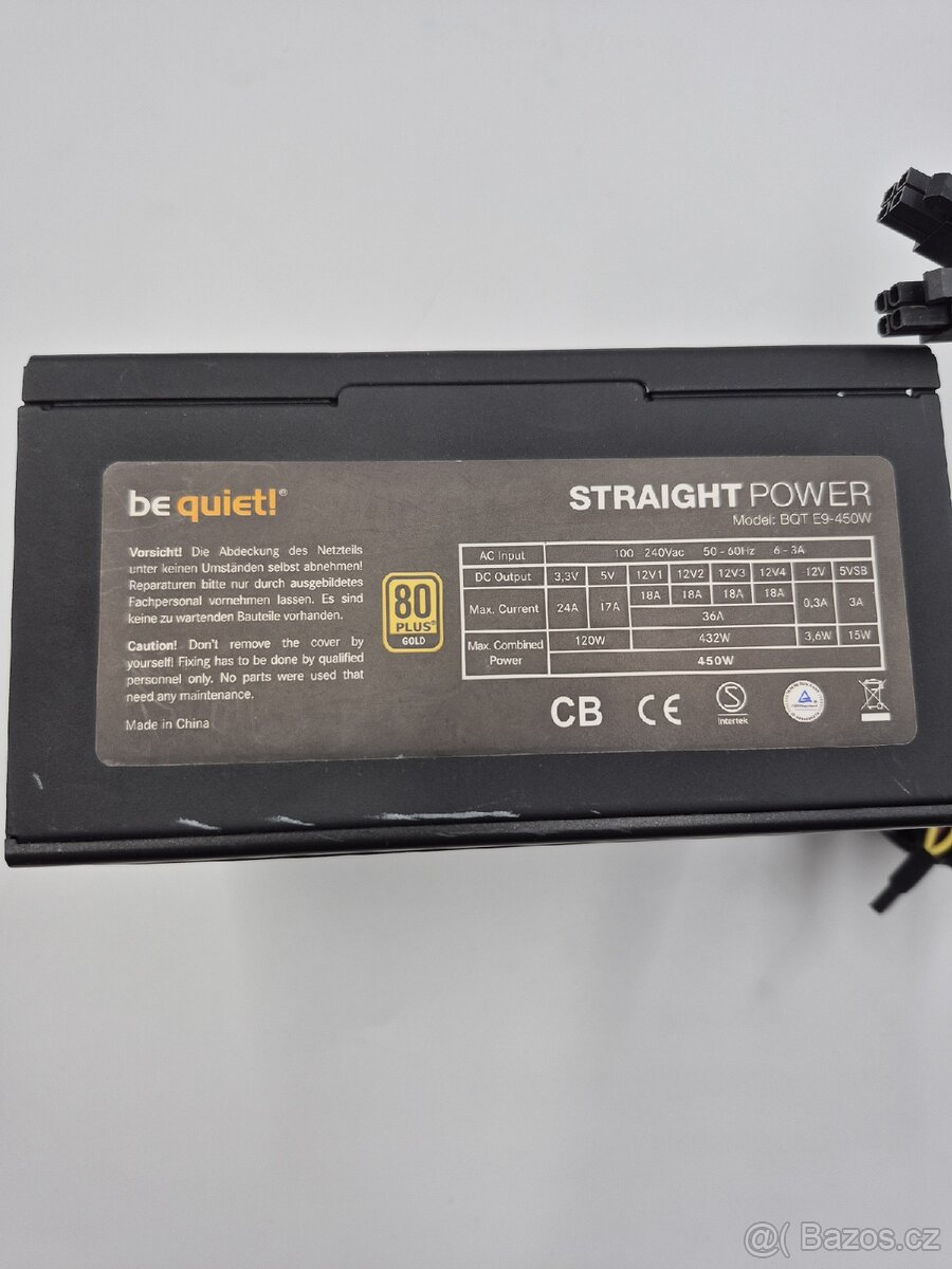ZDROJE VÍCE KUSŮ KVALITNÍ 500W+ 80+GOLD - 10