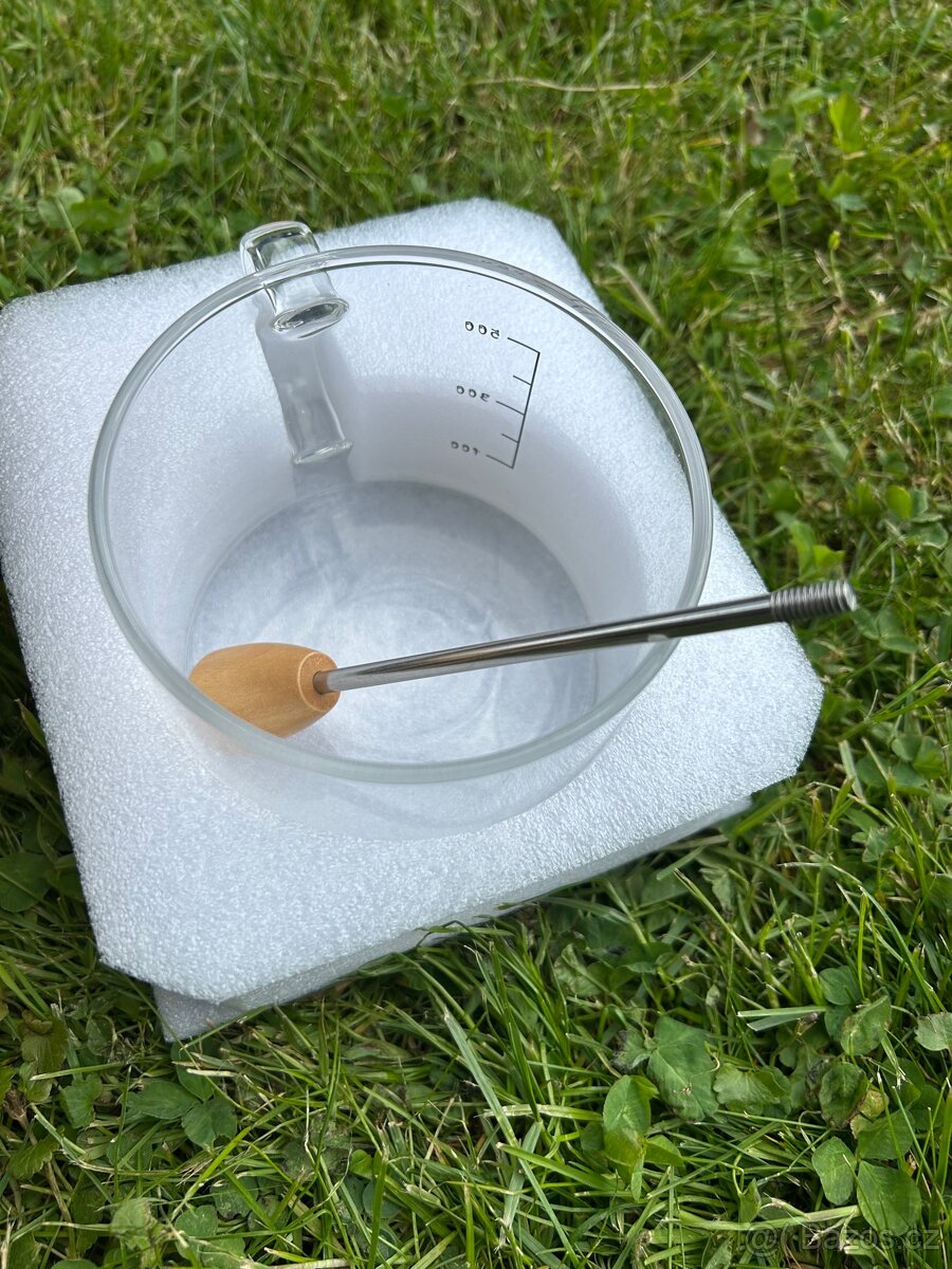 Velký skleněný zásobník 7,5l - 10