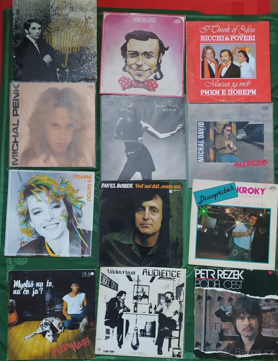 Lp gramofonové Desky - 10