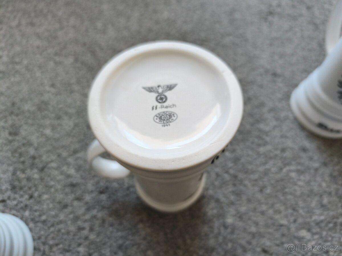 Německé porcelánové korbely - 10