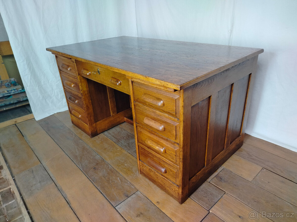 Psací stůl DUB 30.léta - 10