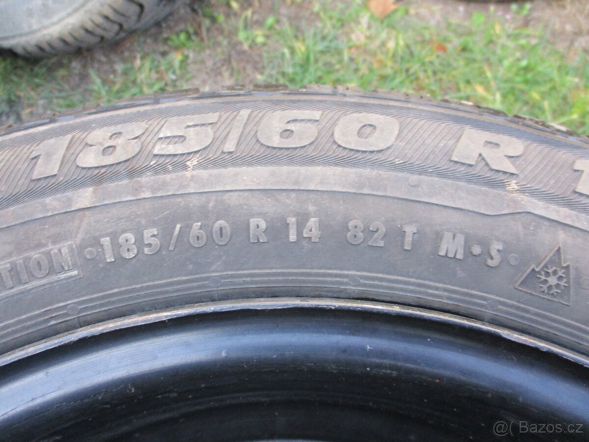 Rafky 5x100 R14 Pneu zimní 185/60 R14 v Lužnice - 10