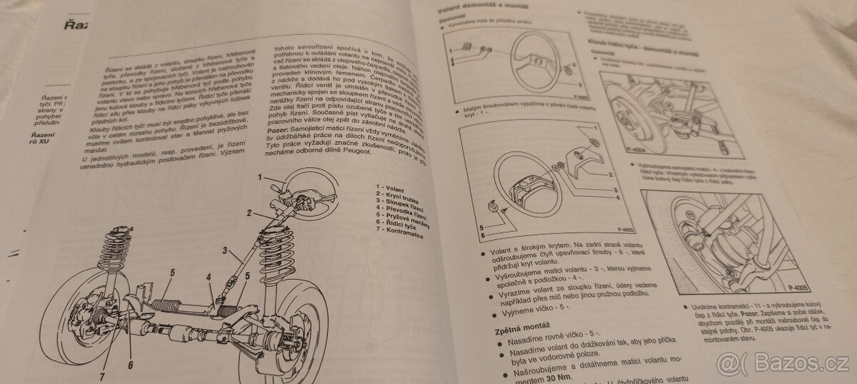 PEUGEOT 205 9/83-2/99 - příručka na opravy a údržbu - manuál - 10