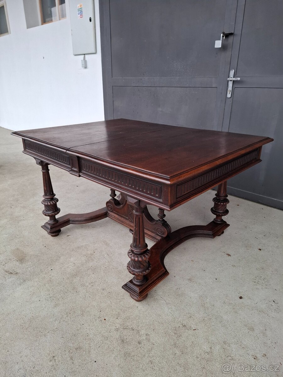 Starožitná jídelní souprava Francie 1870-1890 - 10