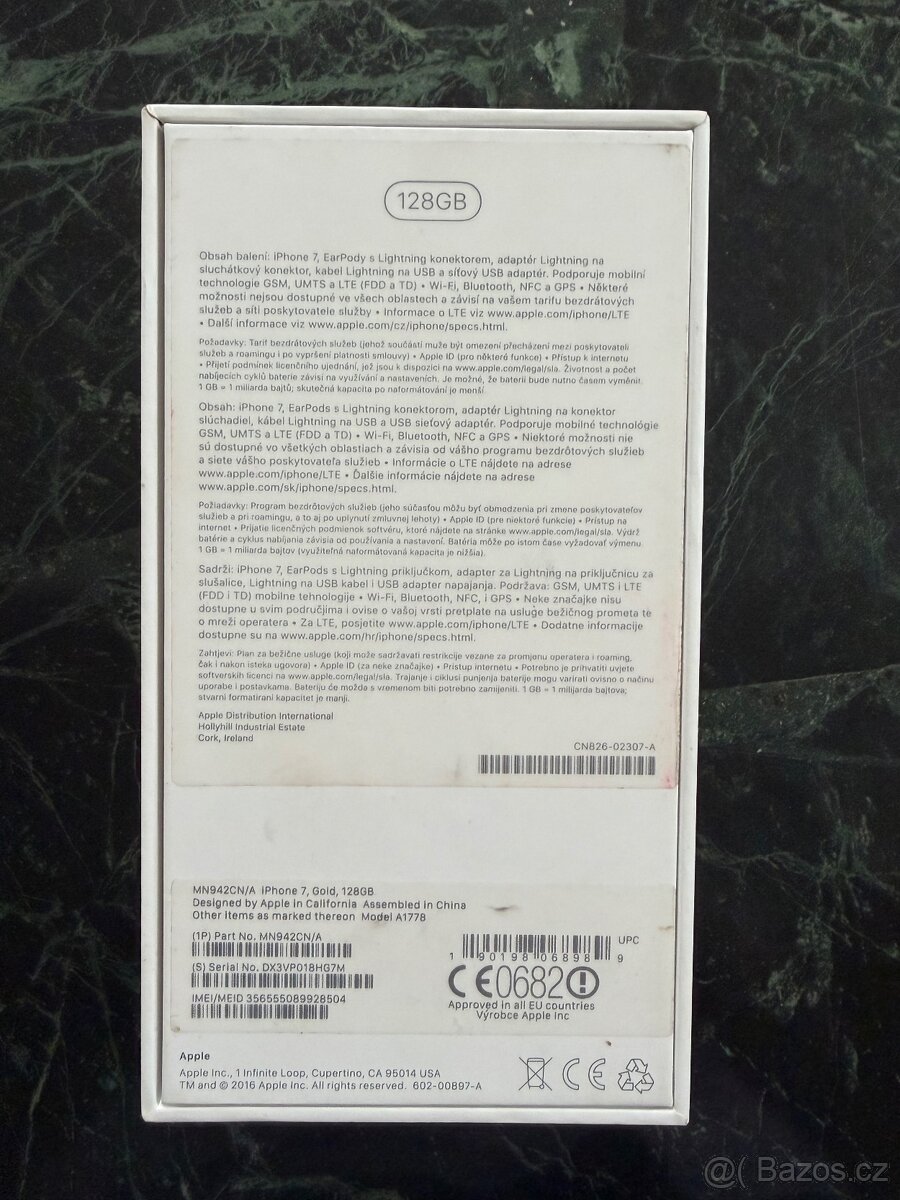 Apple iPhone 7 128GB zlatý - 10