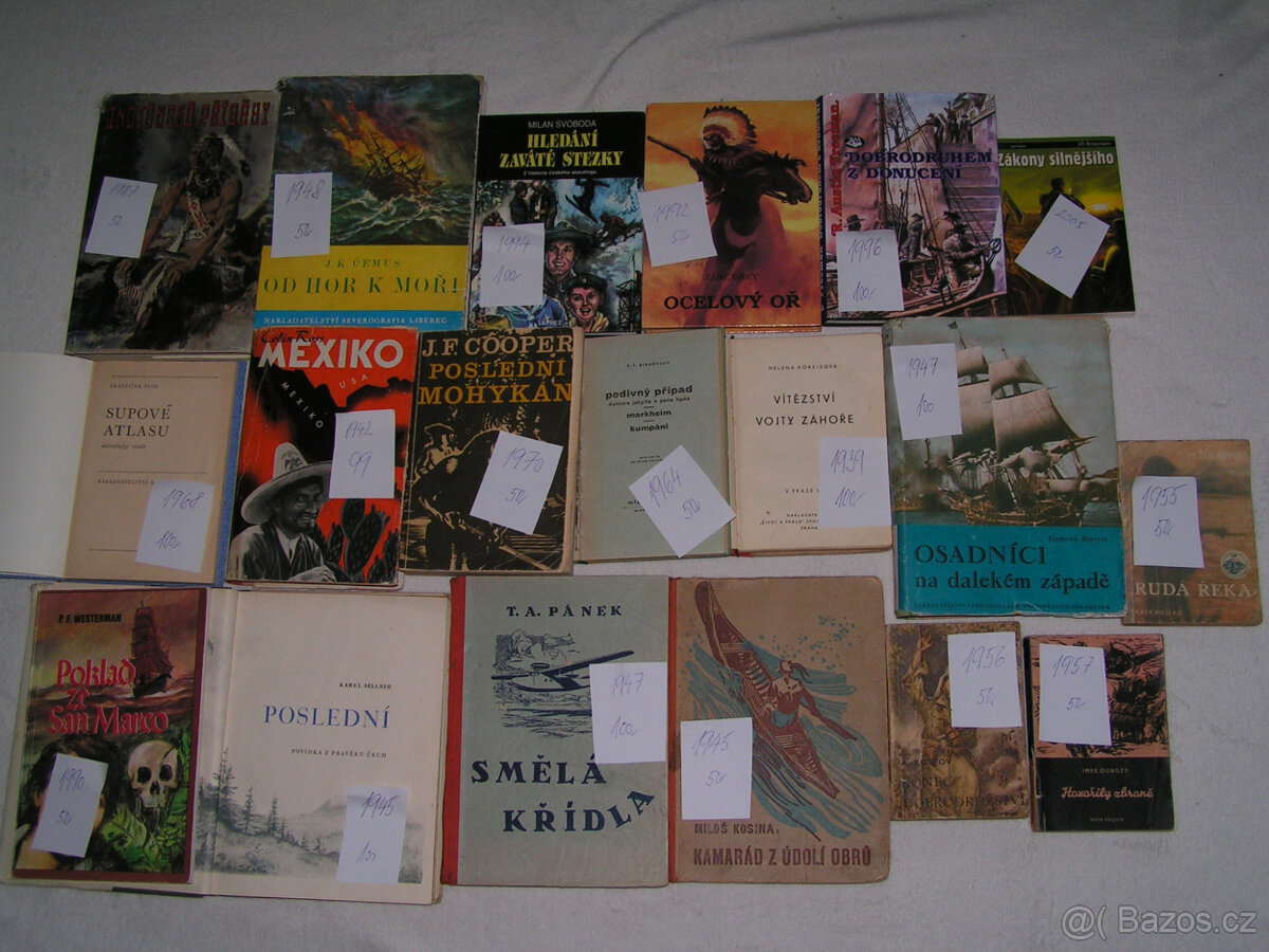 Staré dobrodružné knihy - 10