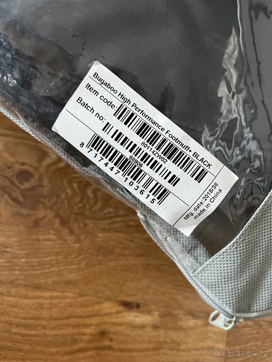 Zimní fusak Bugaboo performance Black - 10