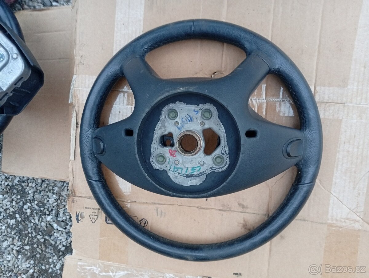 MERCEDES BENZ ML W164 RV 2005-2009 VOLANT KOŽENÝ PĚKNÝ - 10