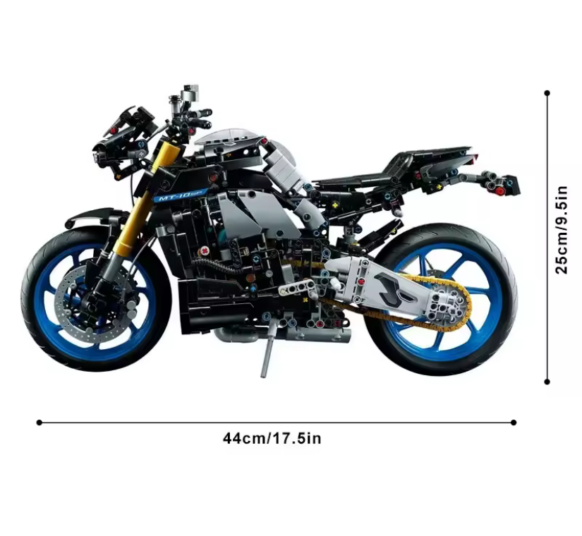 STAVEBNICE Technic 42159 Yamaha MT-10 SP (náhrada) - 10