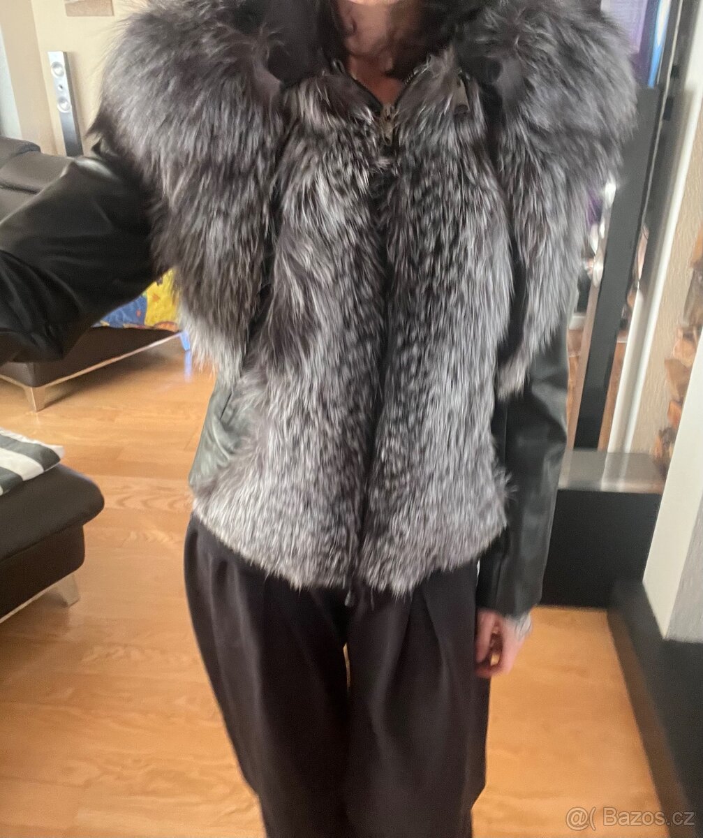 Nová Dámská bunda pravá kožešina zn.KARA - 10