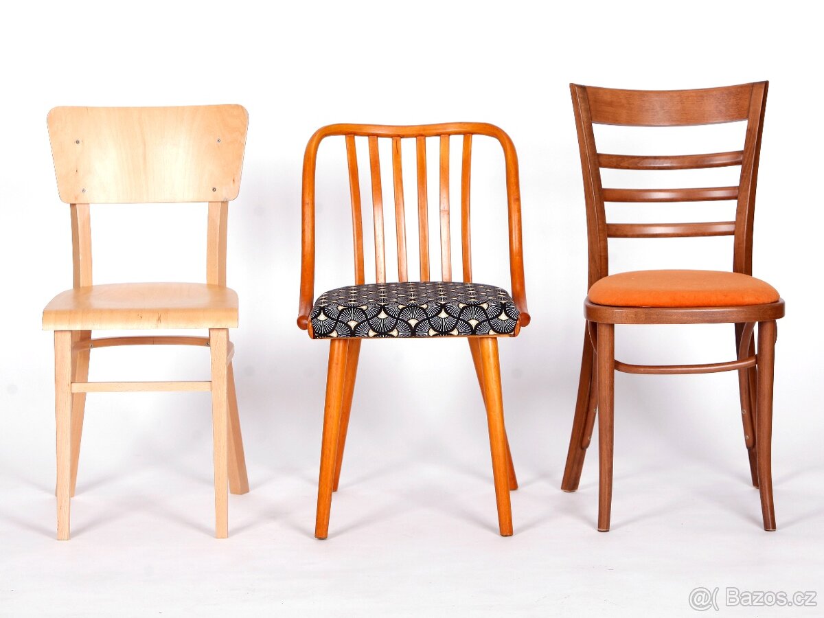 Židle TON, mix 6 ks, nikdy nepoužité. - 10