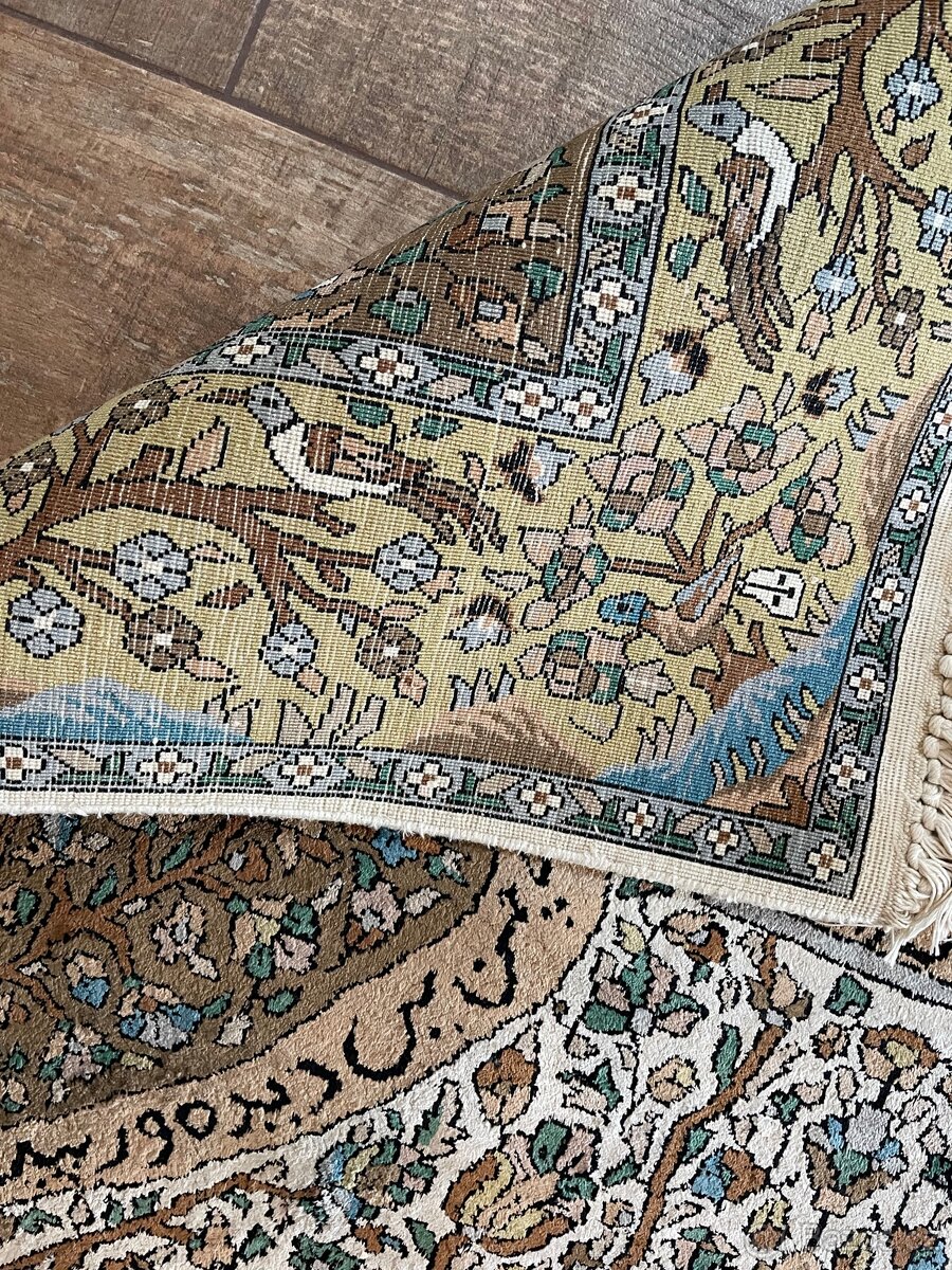 Perský hedvábný koberec TOP 190x125 - 10