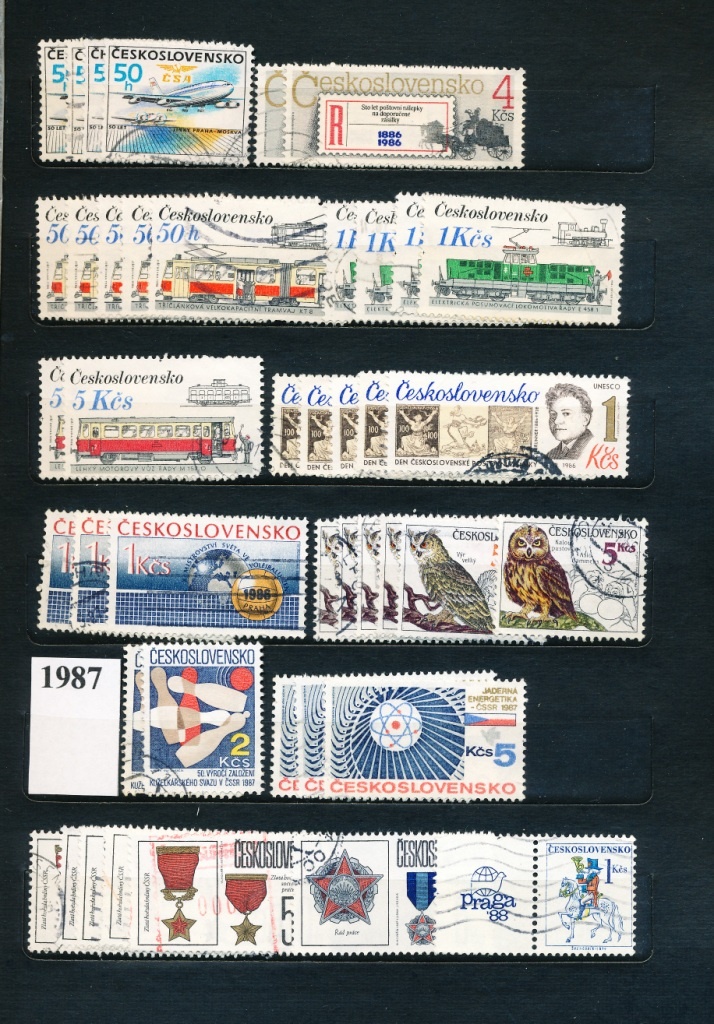 Známky ČSR 2 - 10