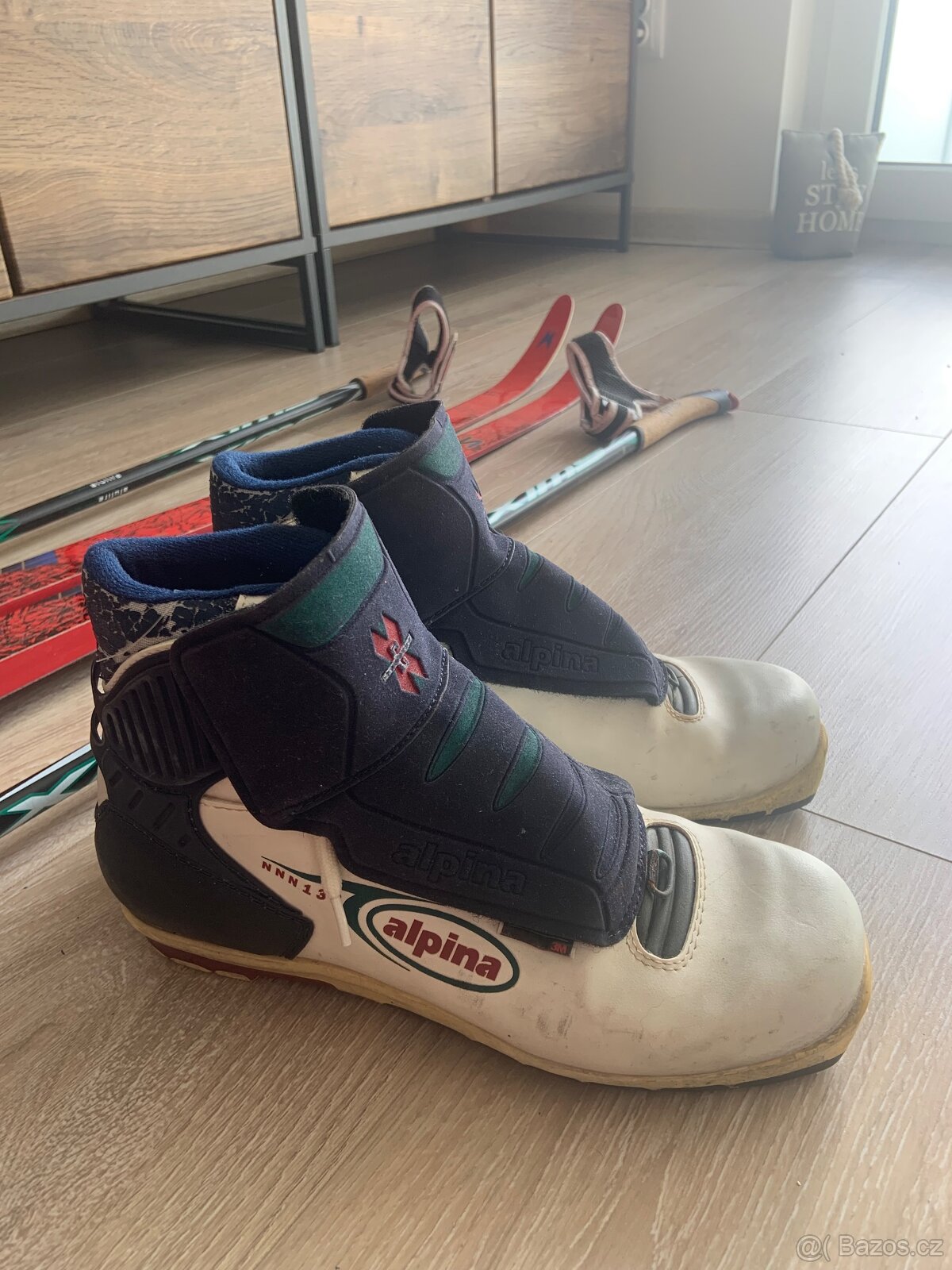 Běžky Madshus+boty+vázání+ hůlky - 10