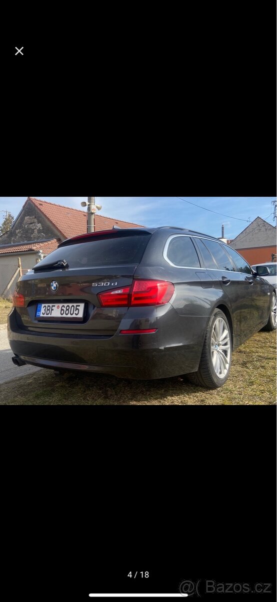 BMW f11 530d 180kw 06/2010 sport, masaž, krasna vybava - 10