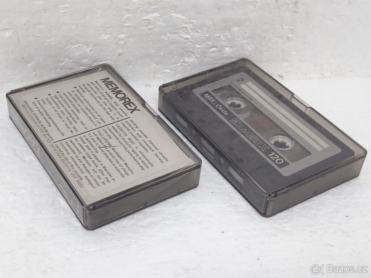 2x MEMOREX 120 MRX3OXIDE Retro Audiokazeta - 10