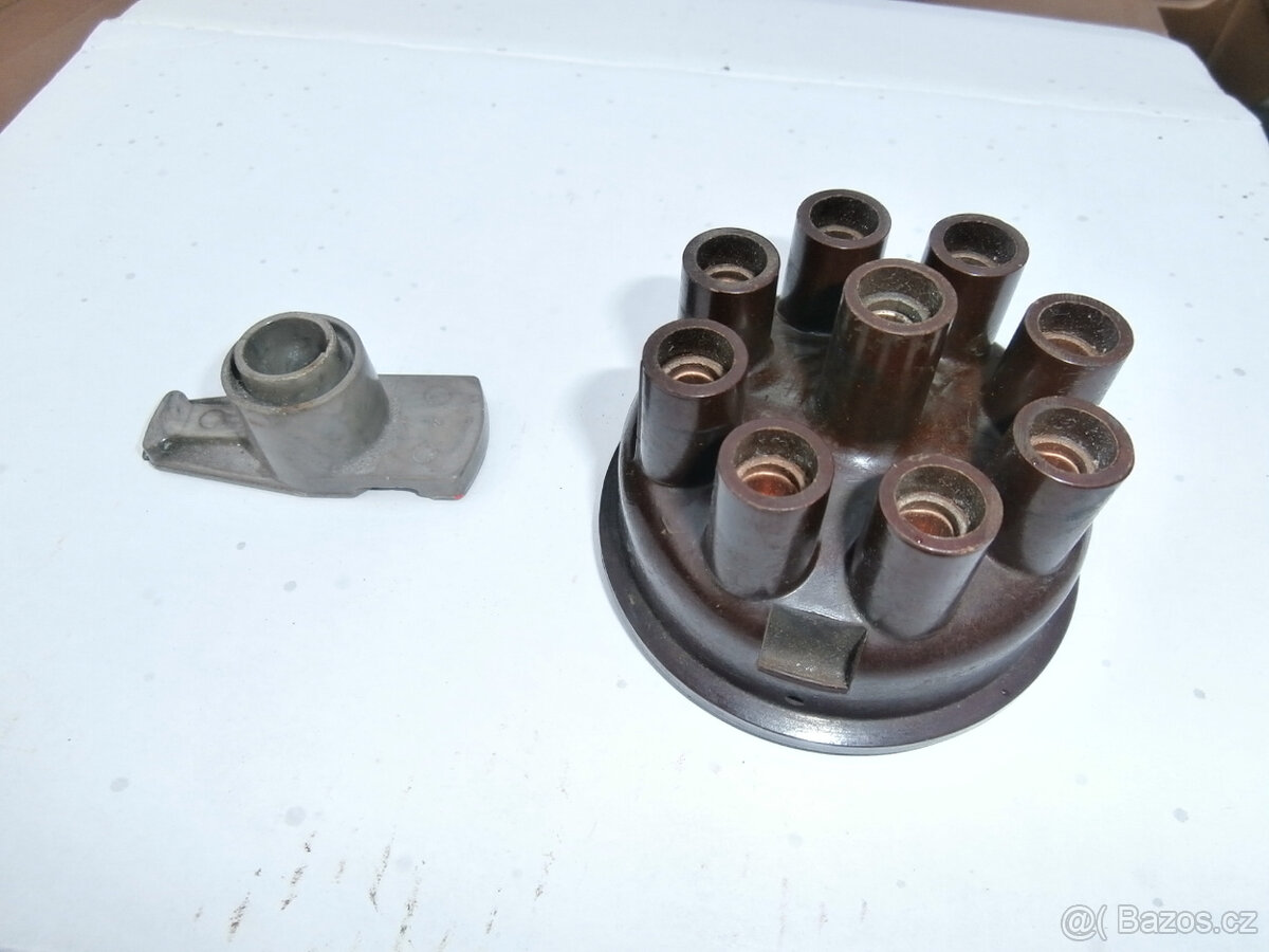 Víčko rozdělovače s palcem staré na veterán za 500 kč - 10