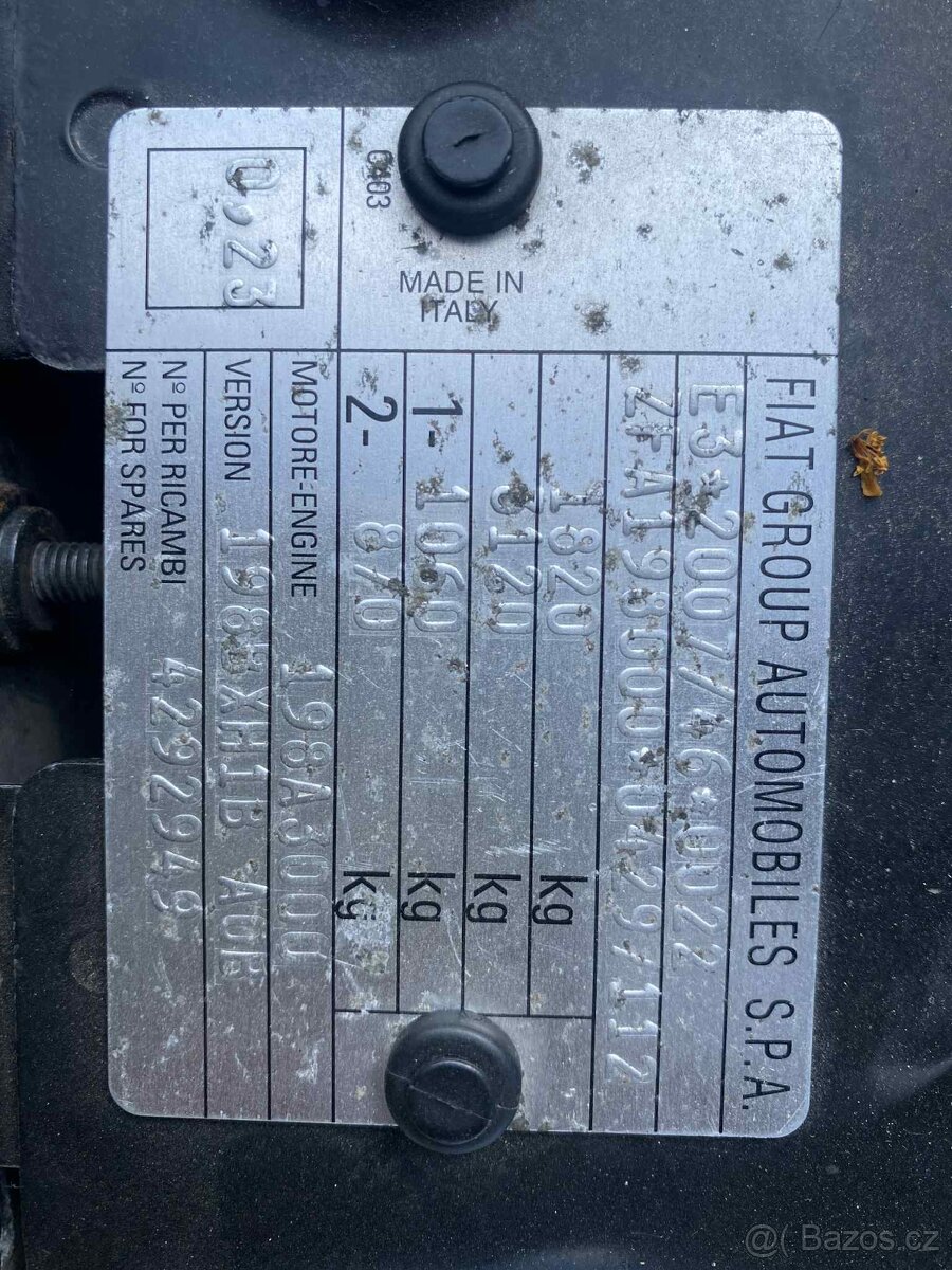 Prodám Fiat Bravo 1.6 JTD 2010 - 10