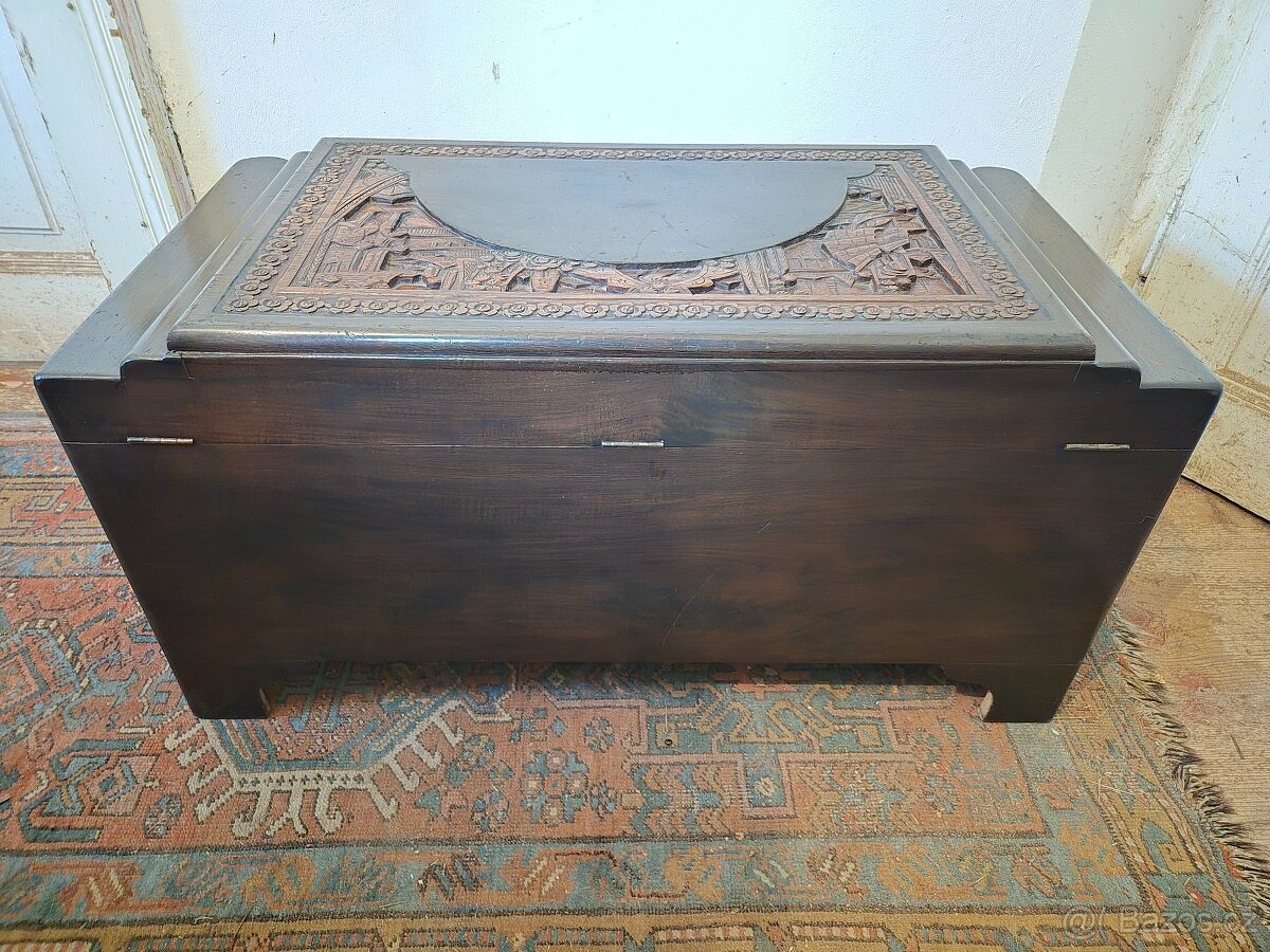 Starožitná čínská truhla - 10