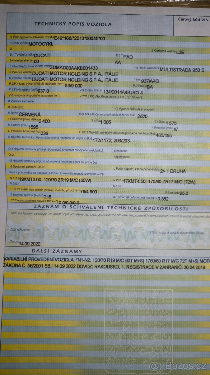 DUCATI Multistrada 950S - 10