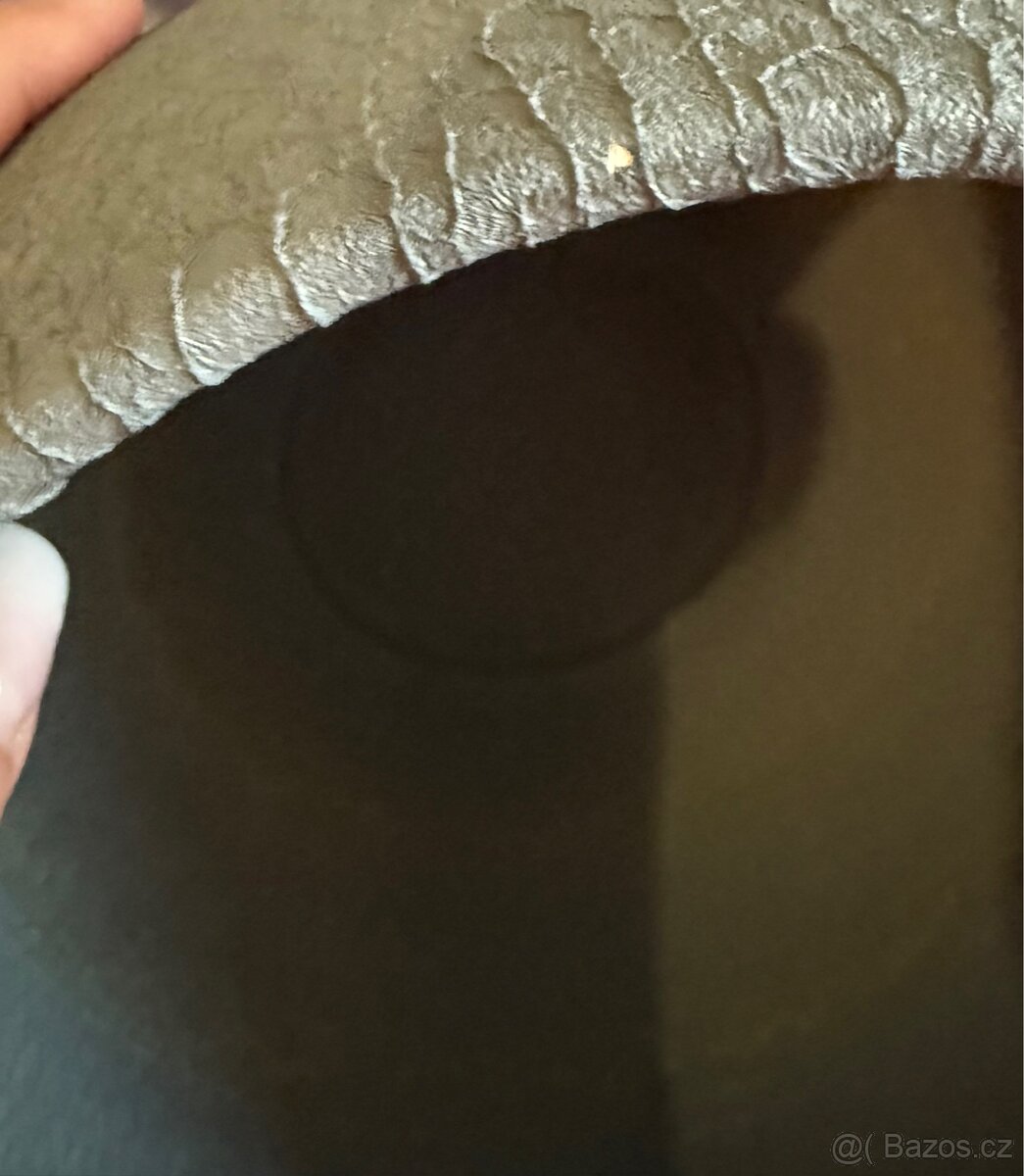 Obal/keramický Luna lizard, krémový-šedý - 10