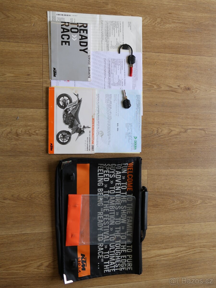 KTM 690SM 21000km, po servisu, servisní kniha - 10