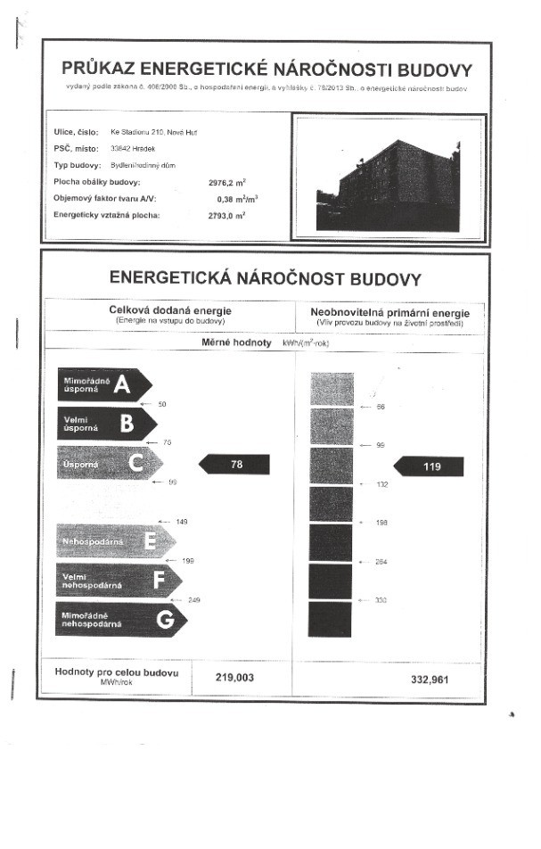 Pronájem bytu 2+kk s lodžií, 43m2, Hrádek, Ke Stadionu - 10