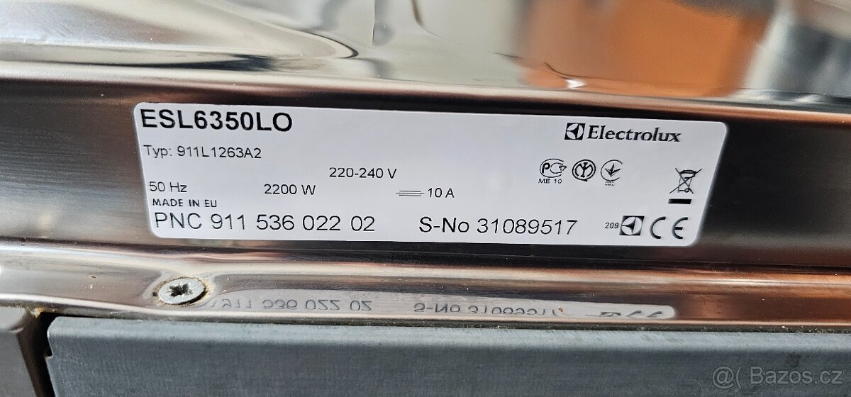 Vestavěná Myčka nádobí Electrolux - 10