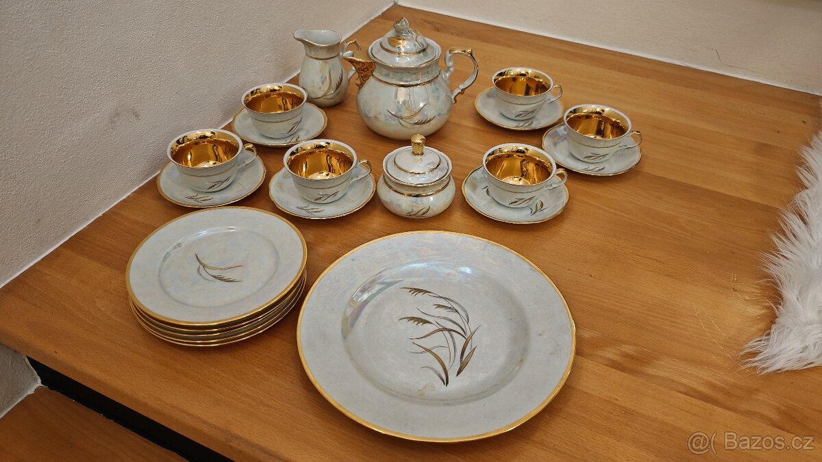Čajový porcelánový set - 10