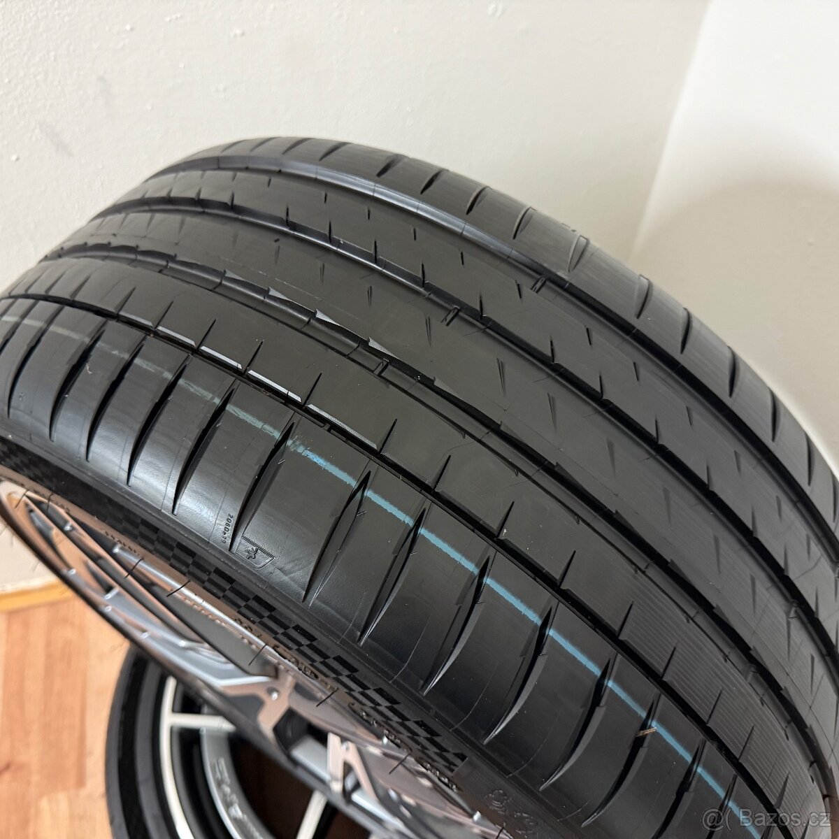 NOVÁ MERCEDES SL R232 5x112 R20+NOVÉ LETNÍ PNEU - 10