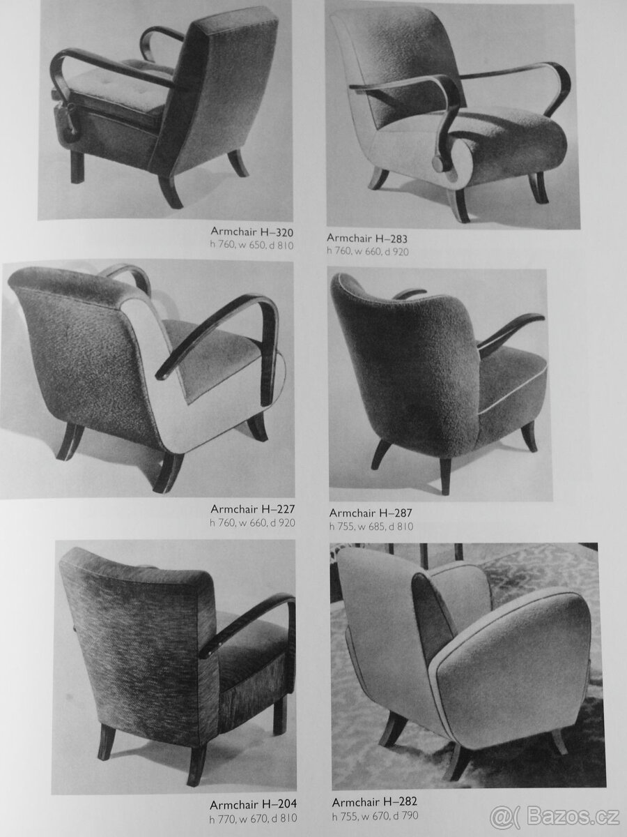 křesla H-227,Jindřich Halabala - 10