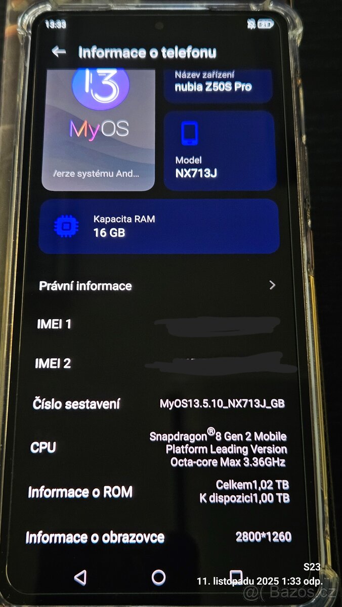 Nubia Z50S PRO 16GB/1TB - 10