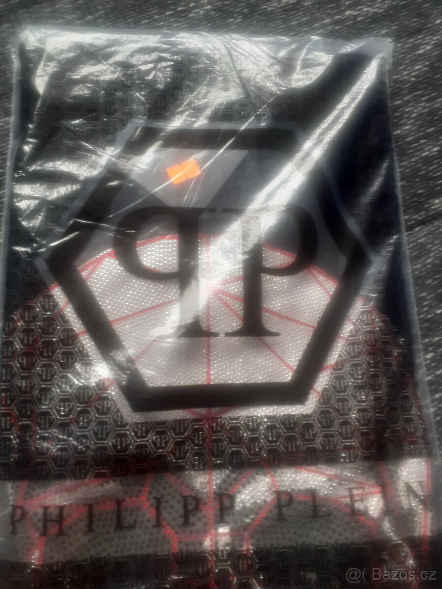 Černé velké tričko Philipp Plein 7XL - 10