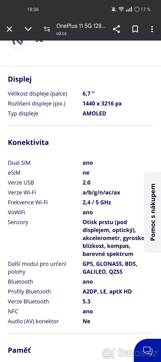 Oneplus 11 5G 16/256 GB - 10
