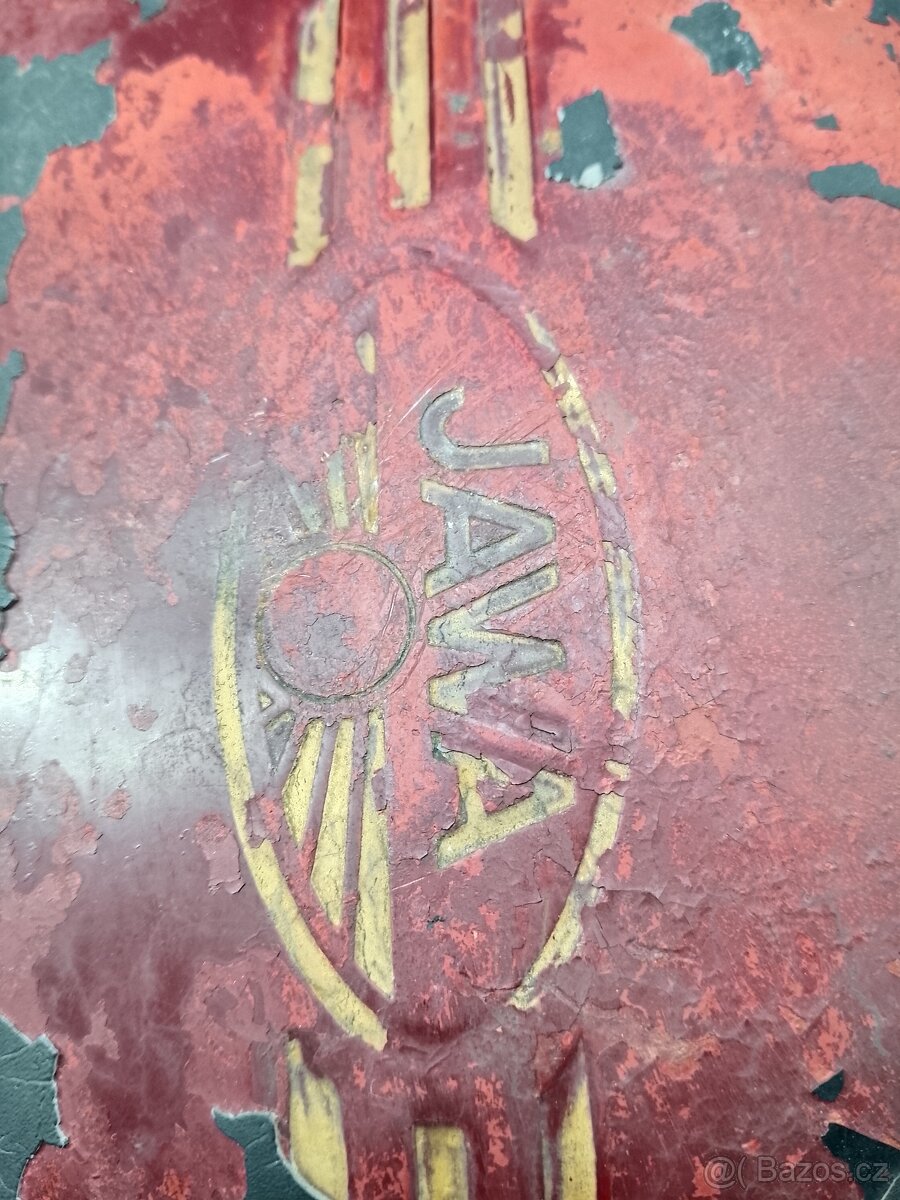 JAWA PÉRÁK 250 350 NÁDRŽ KOMUNISTA ORIGINÁL - 10