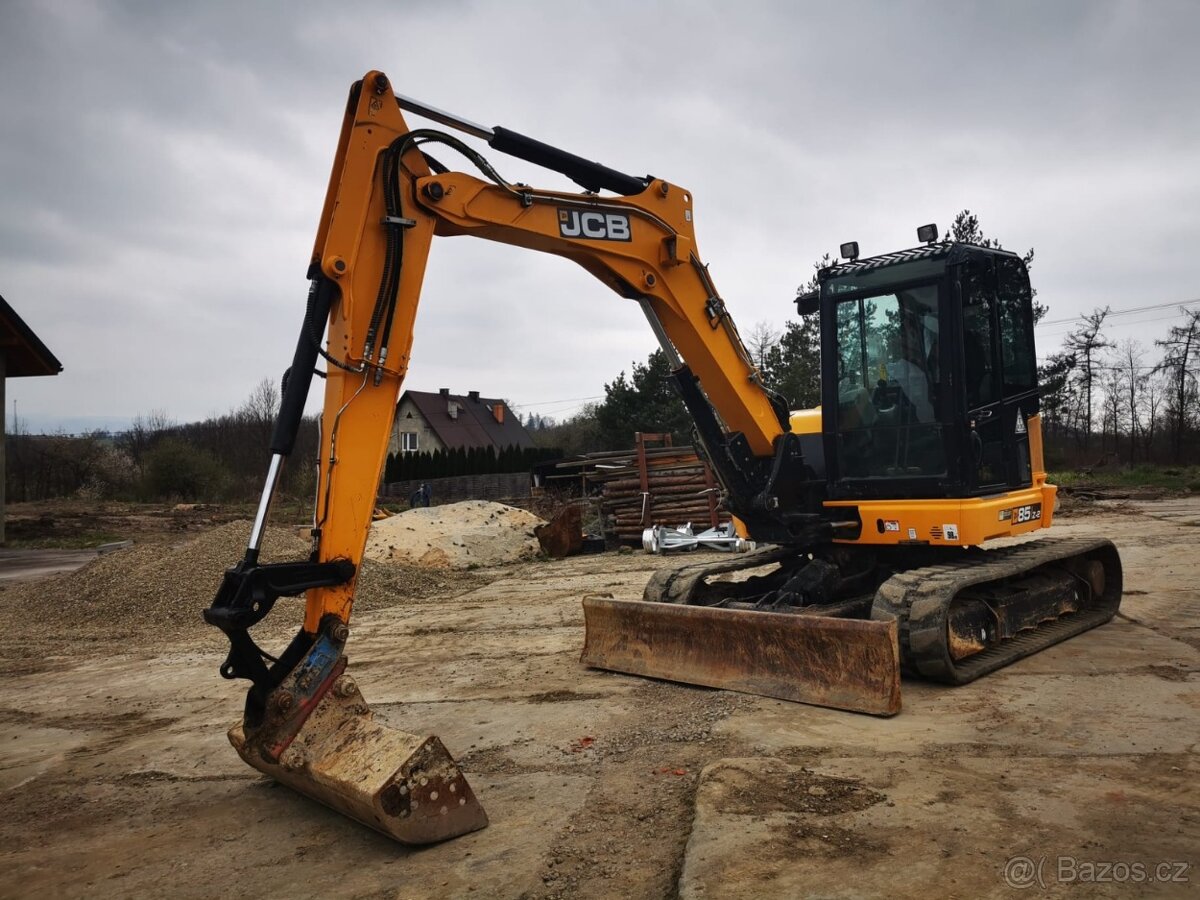 Minibagr bagr Jcb 85-z2 yanmar,kubota - 10