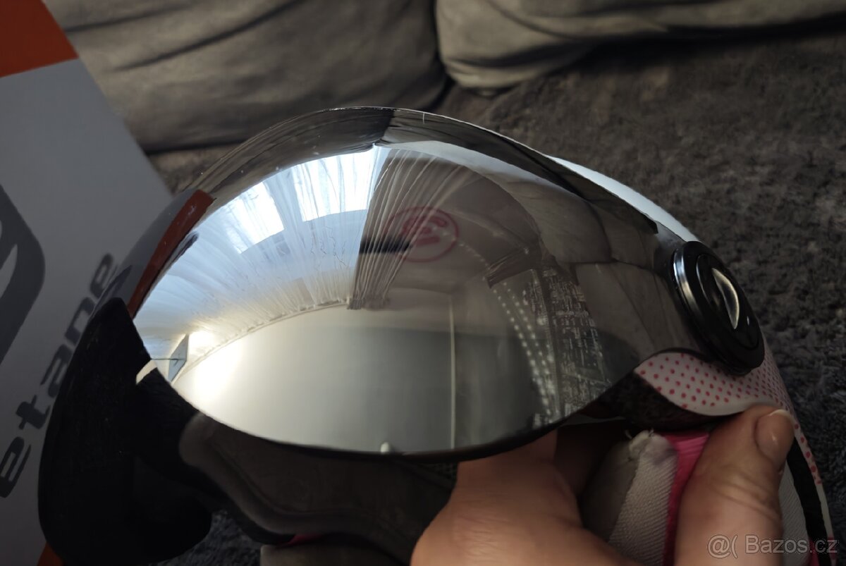 Dívčí helma na lyže / snowboard 53-54cm s krytem - 10