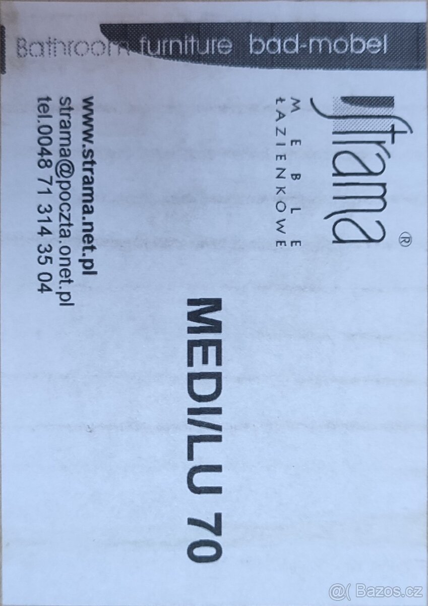 Skříňka + zrcadlo s policí - 10