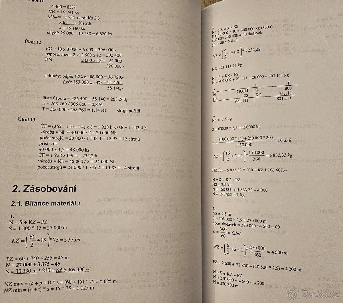 Sbírka příkladů z ekonomiky (Zadání a řešení) - 10