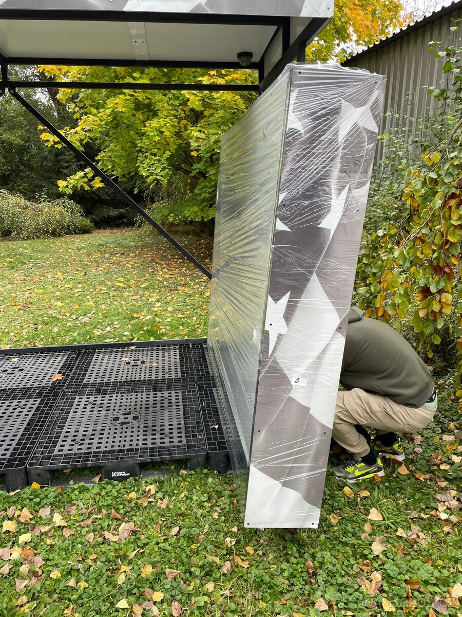 Ocelový přístřešek / konstrukce č.2 - 10