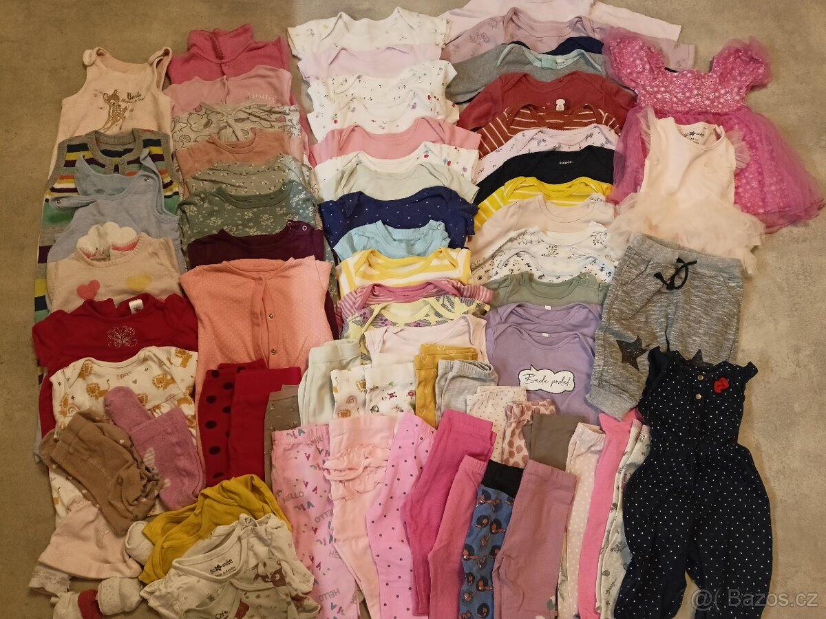 Balík oblečení holka 68/74 - 10