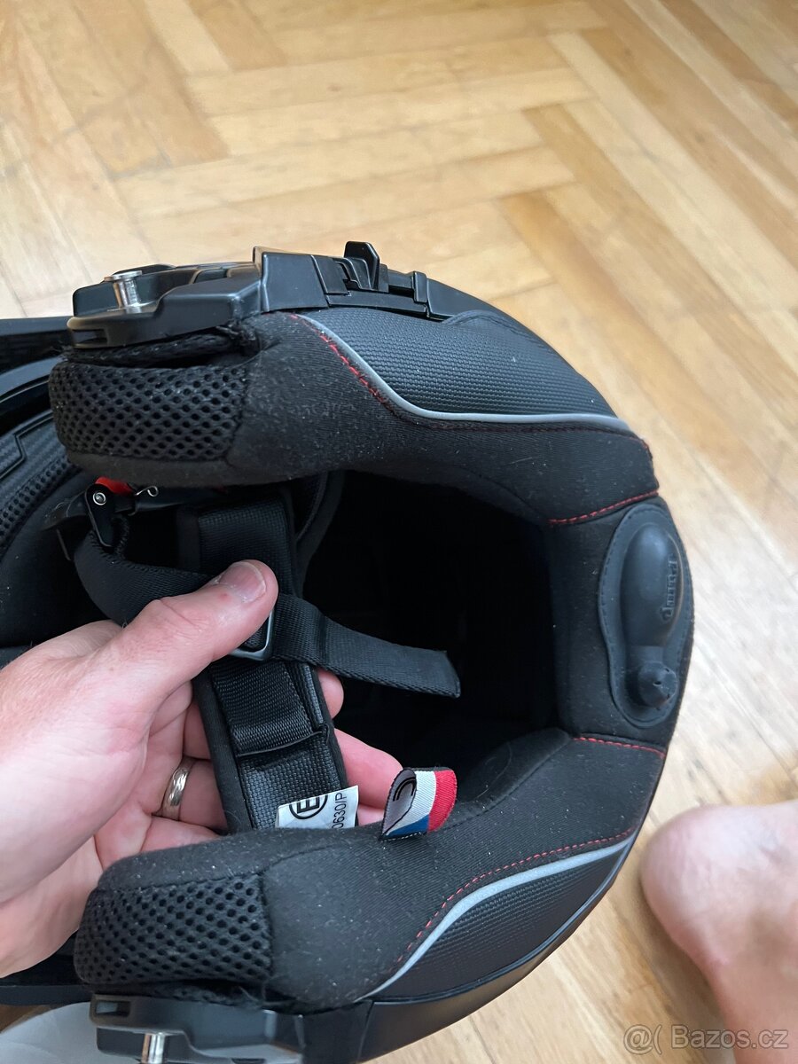 Motocyklová Moto Helma výklopná Cassida velikost 59-60 cm L - 10